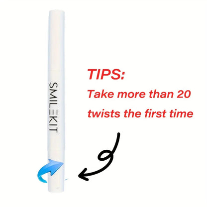 2Pcs*2Ml Whitening Toothbrush Pen Instant Use No-Brush Teeth Cleaning Pen Teeth Brightening and Glossing Care Tool